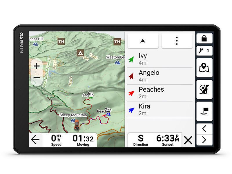 Alpha XL 10 Inch GPS Dog Tracking Navigator