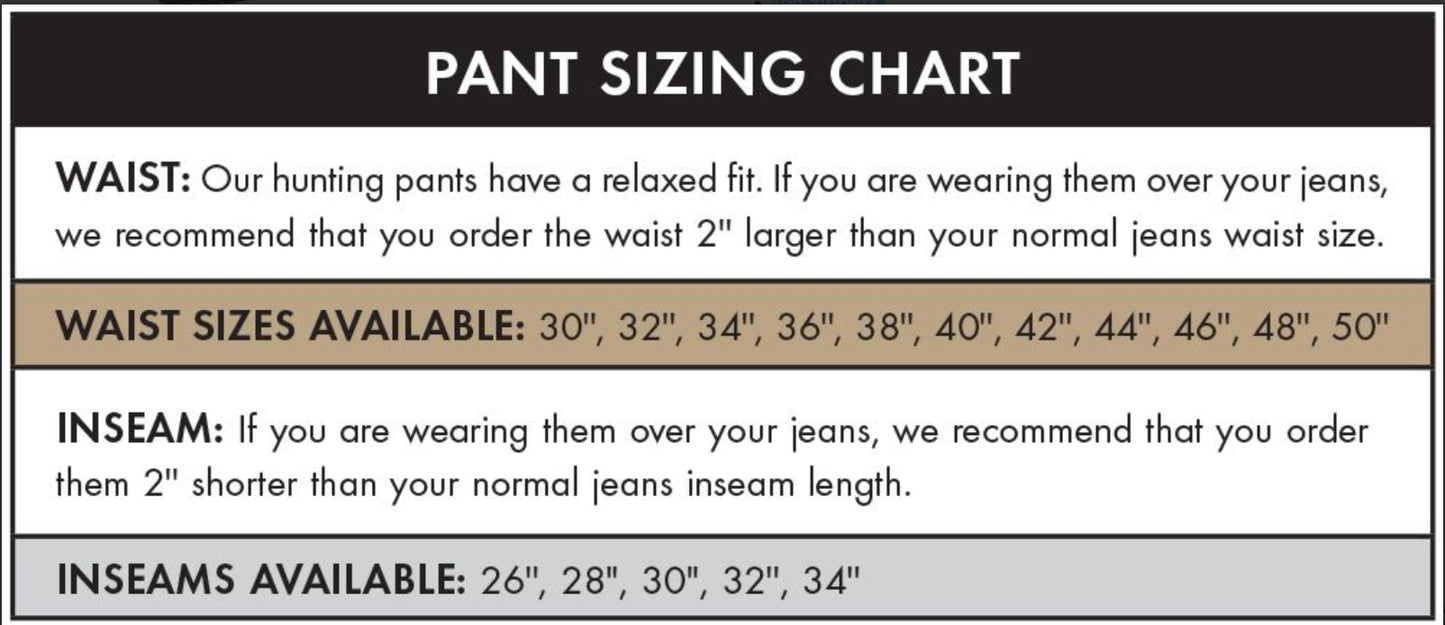 Dan's Brush Buster Pants