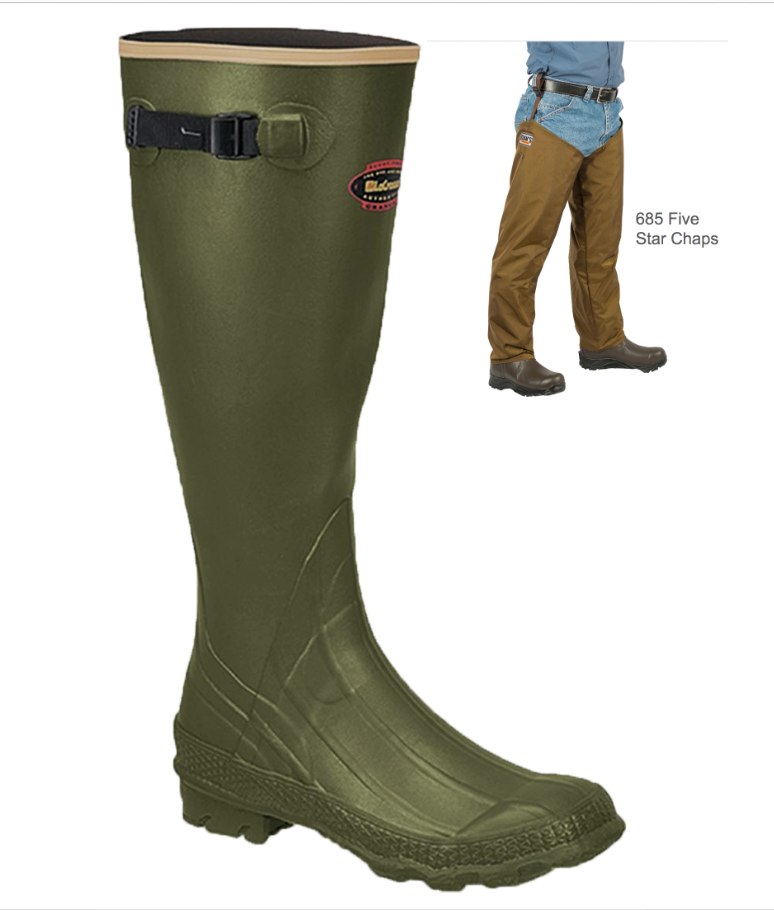 Dan's Froglegs - LaCrosse Grange Boot with Five Star Chaps