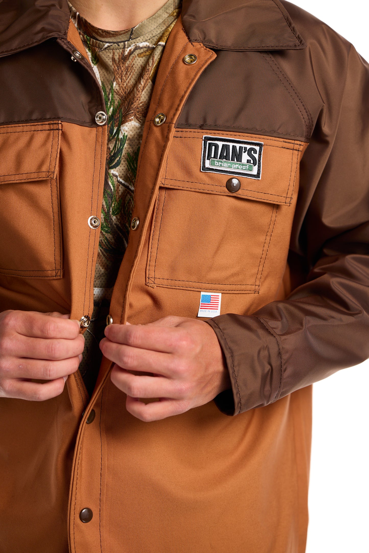 Dan's Brown Duck Shirt