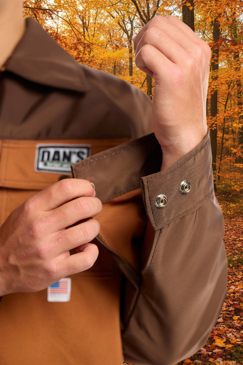 Dan's Brown Duck Shirt Brown 