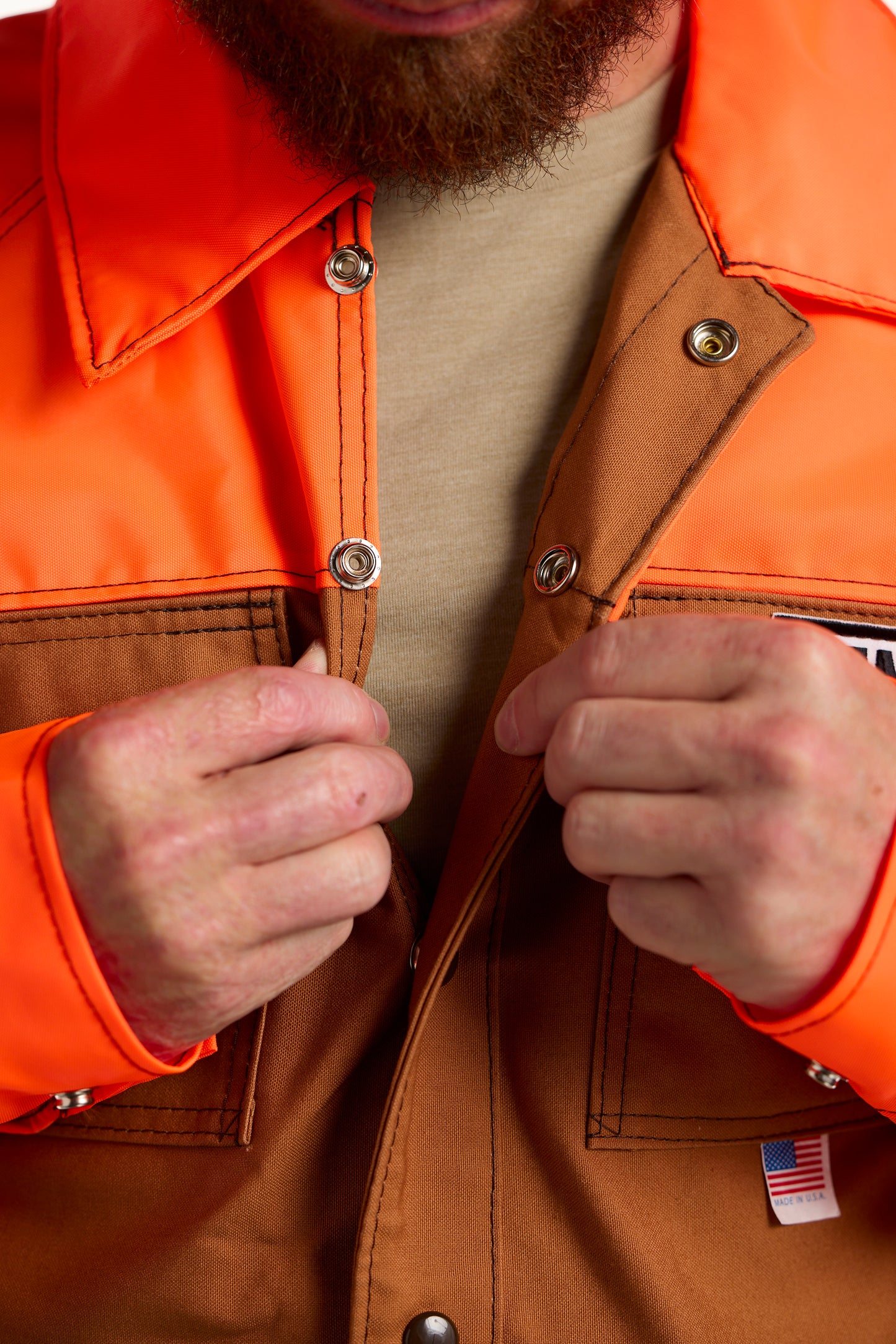 Dan's Brown Duck Shirt