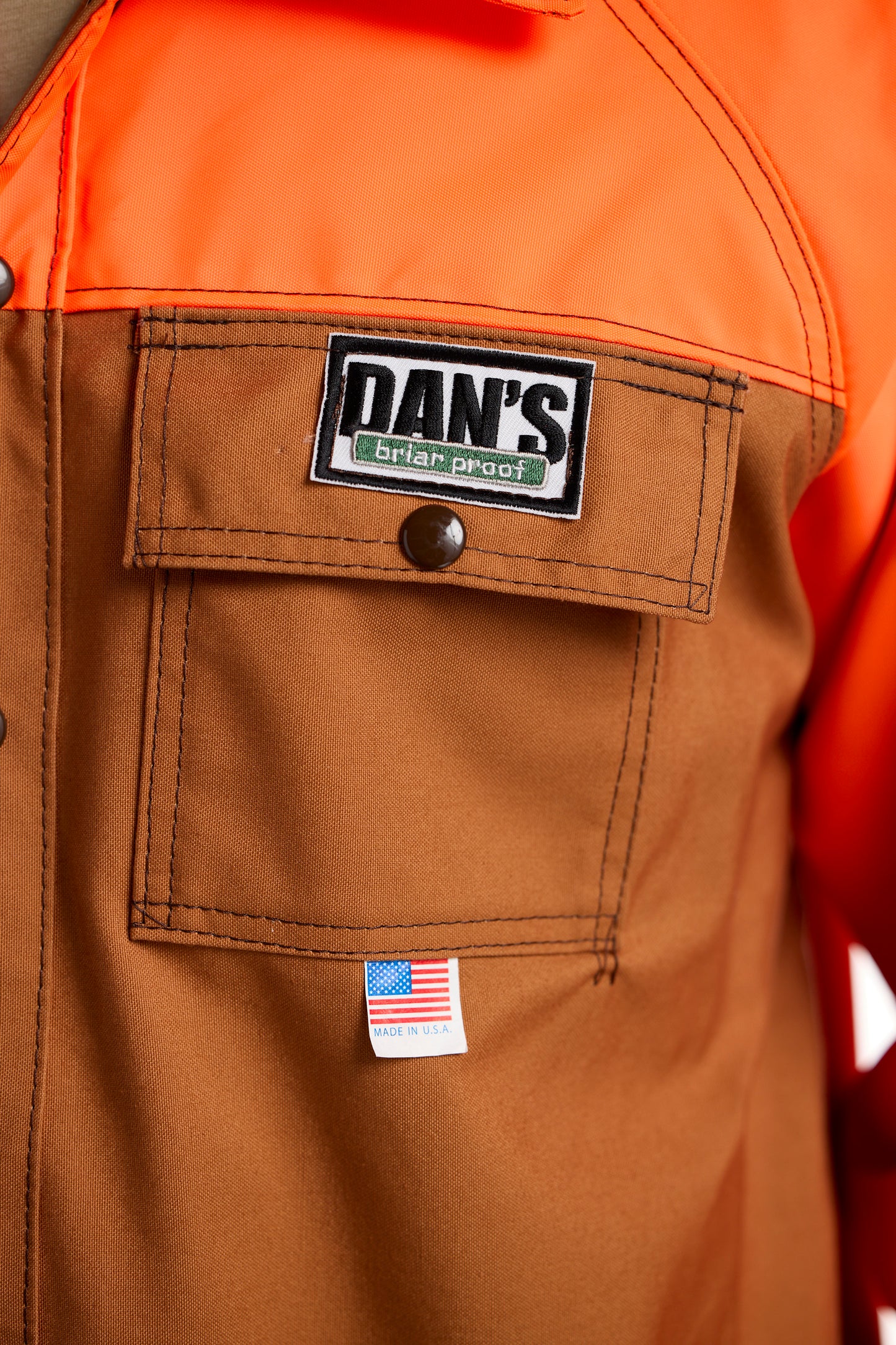 Dan's Brown Duck Shirt