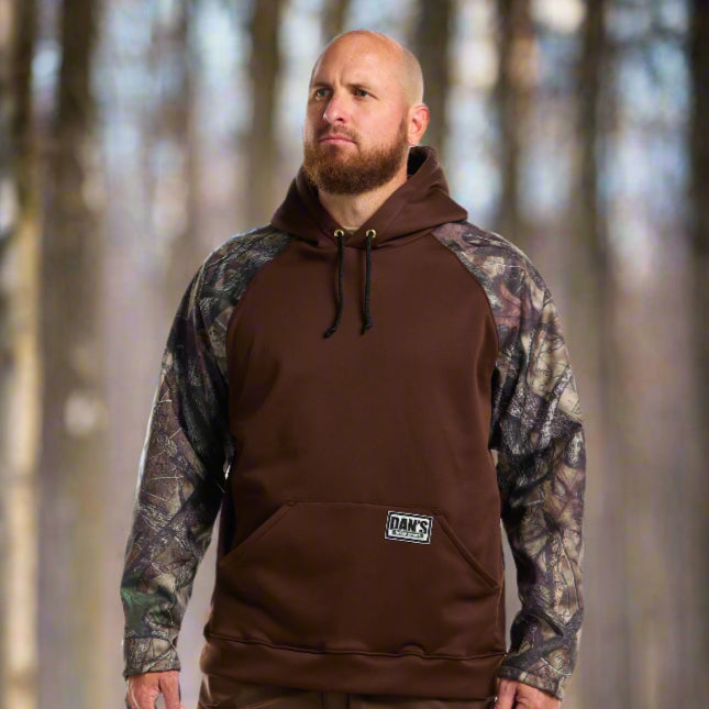 Dan's Briar Hoodie Brown/Camo