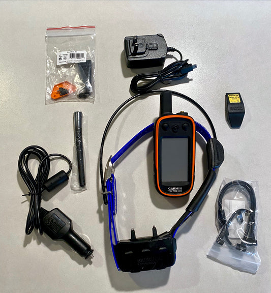 Garmin Alpha 100 Handheld with TT15X Track and Train Collar - Used