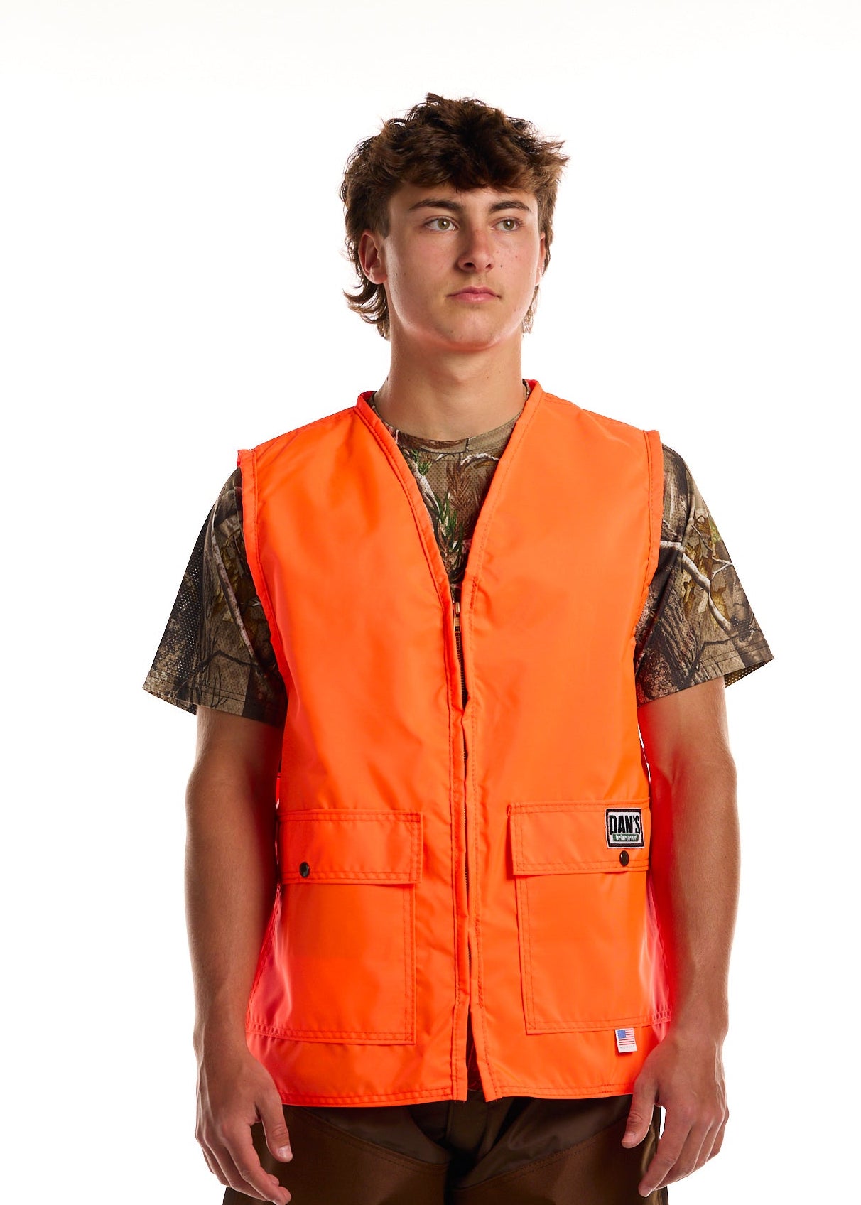 Dan's HD Blaze Orange Vest