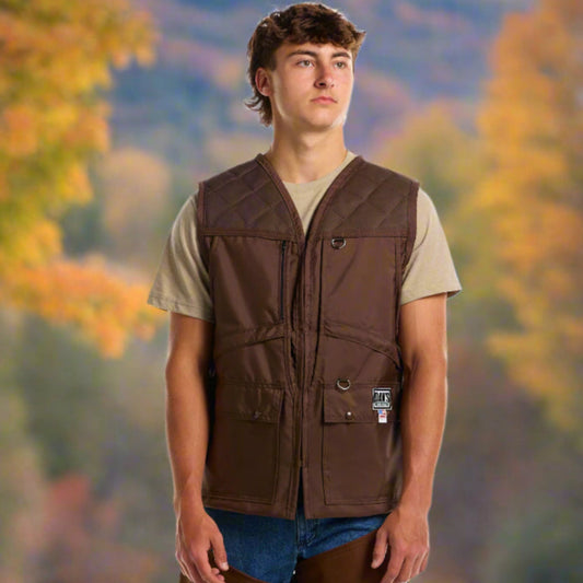 Dan's Briar Game Vest Brown 