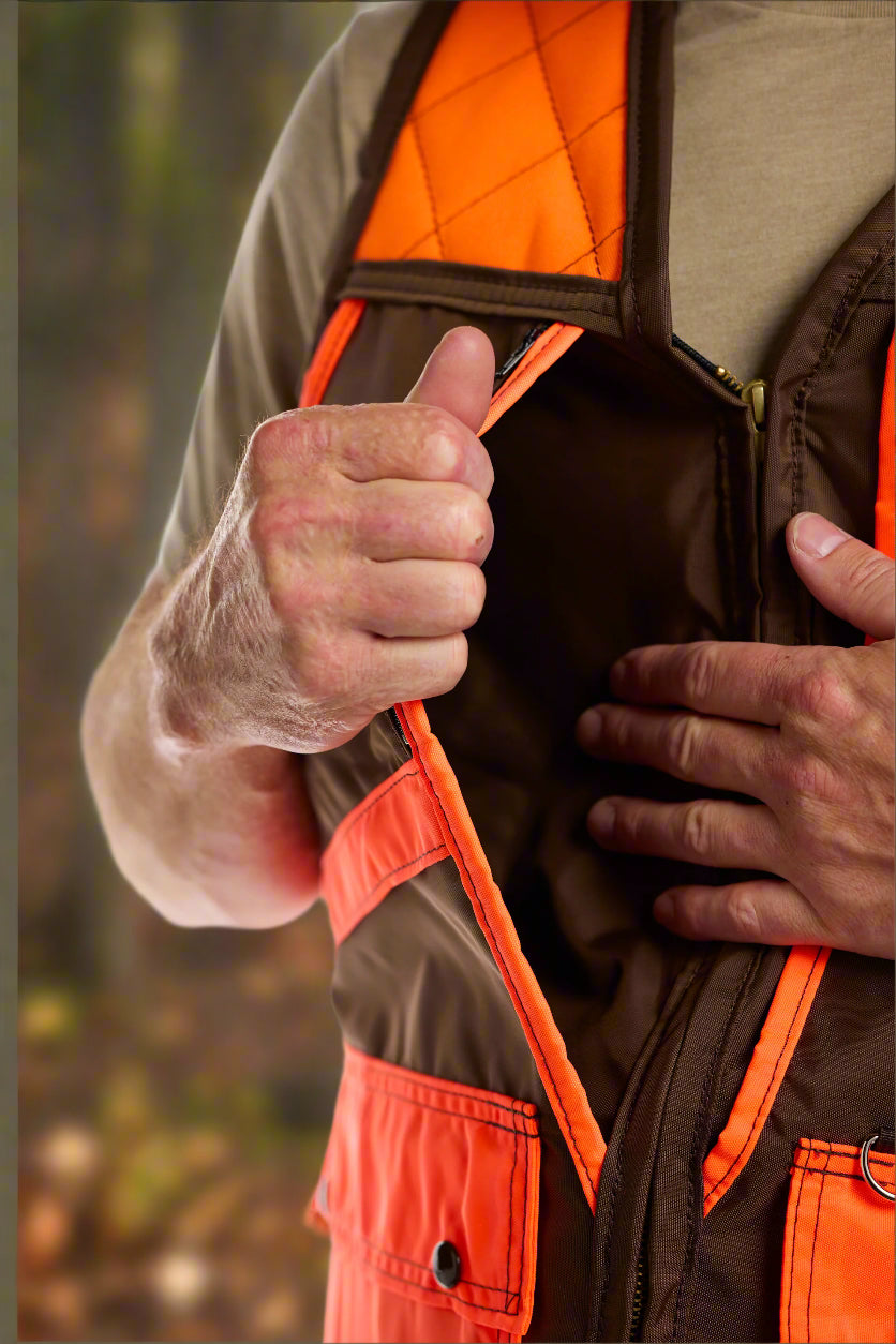 Dan's Orange Briar Game Vest 