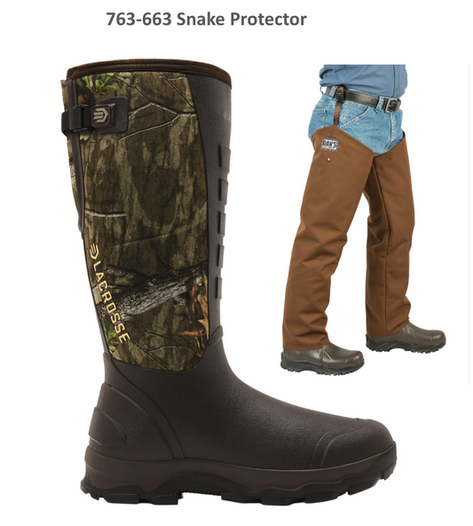 Dan's Froglegs - LaCrosse Alpha Lite II Boot with Snake Protector Chaps