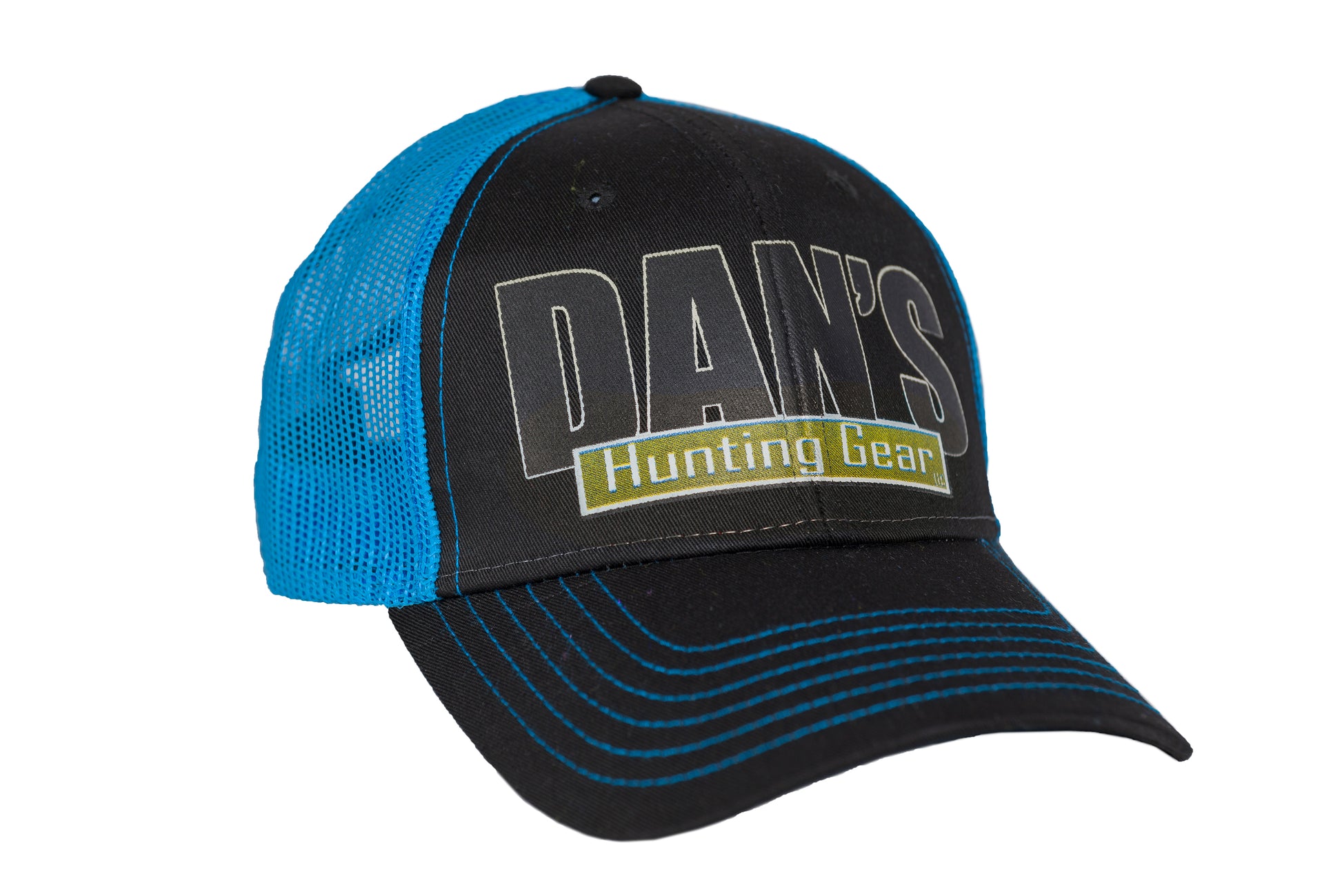 Dan's Logo Mesh Hat Black/Blue