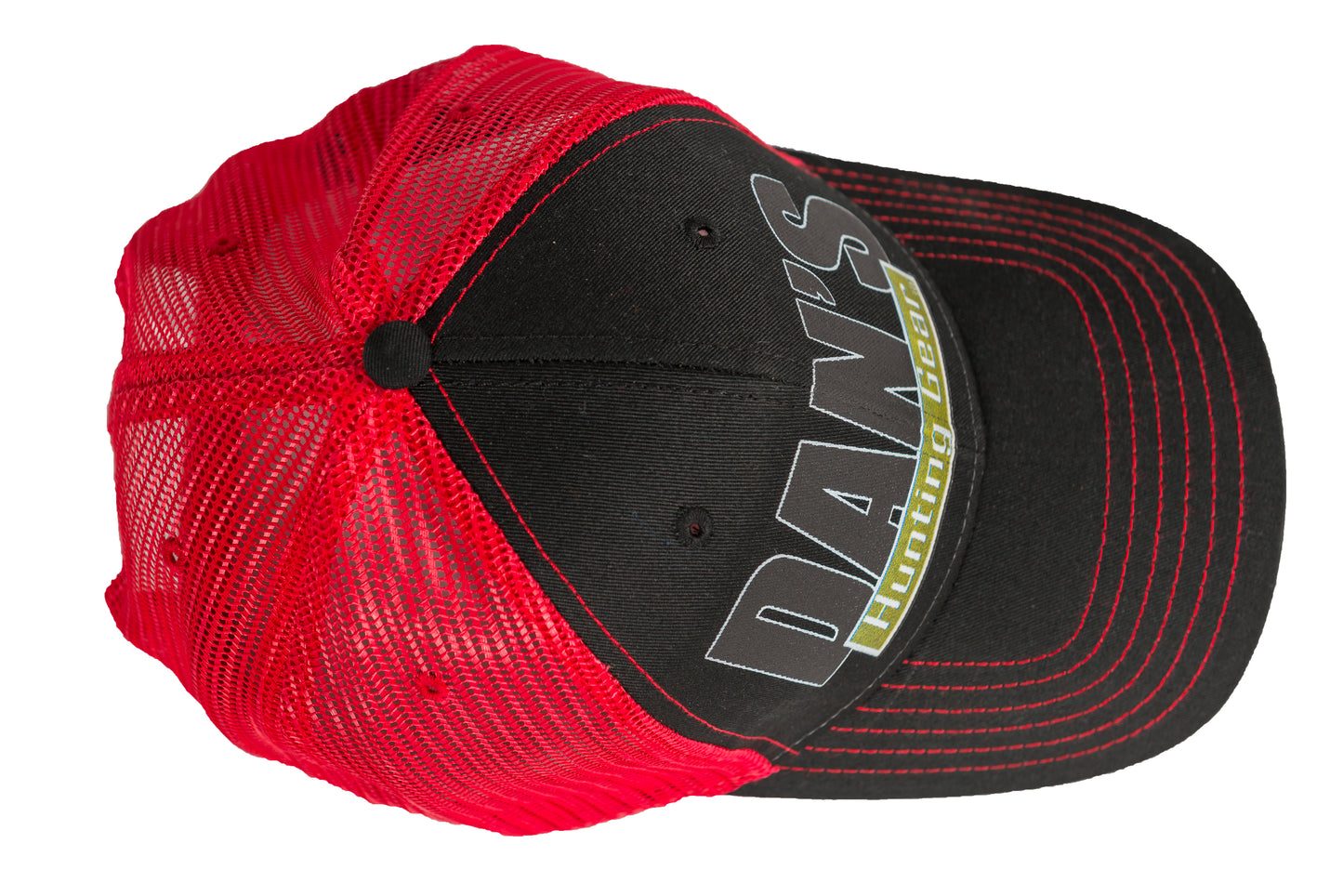 Dan's Logo Mesh Hat Top View