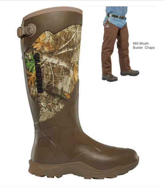 Dan's Froglegs -  LaCrosse Agility Boot with Brush Buster Chaps