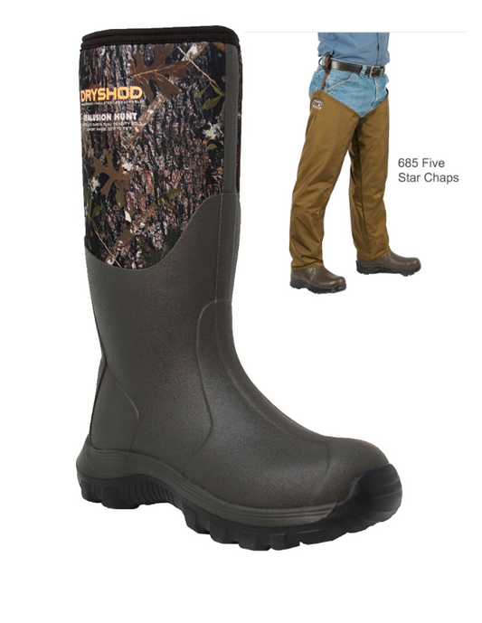 Dan's Froglegs - DryShod Evalusion Boot with Five Star Chaps 