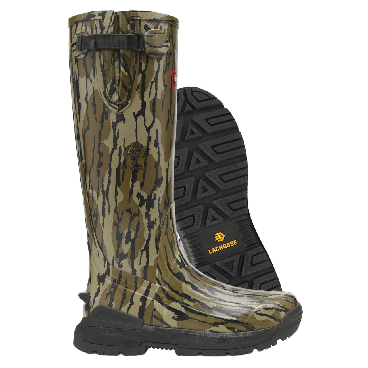 LaCrosse Burly Aero boot in Mossy Oak Original Bottomland
